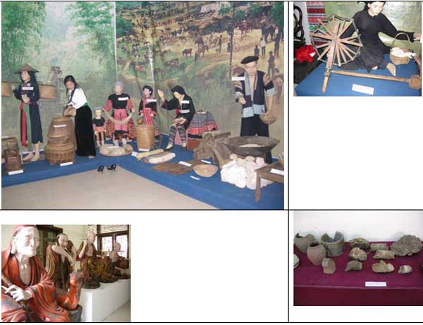 Triển lãm trưng bày đặc trưng văn hoá các dân tộc vùng Đông Bắc